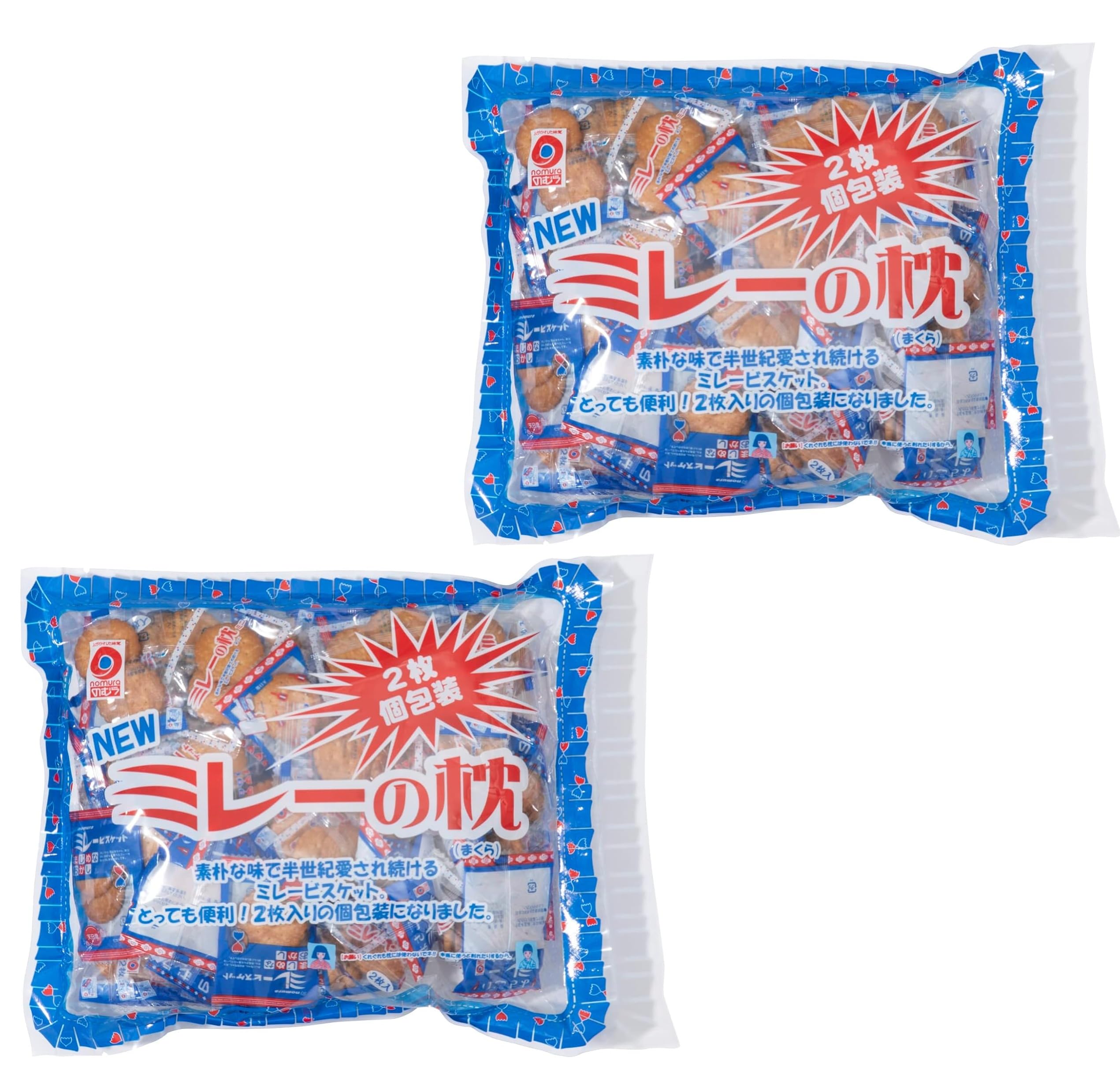 

Nomura Bean Processing Shop New Millet Pillow 380g x 2