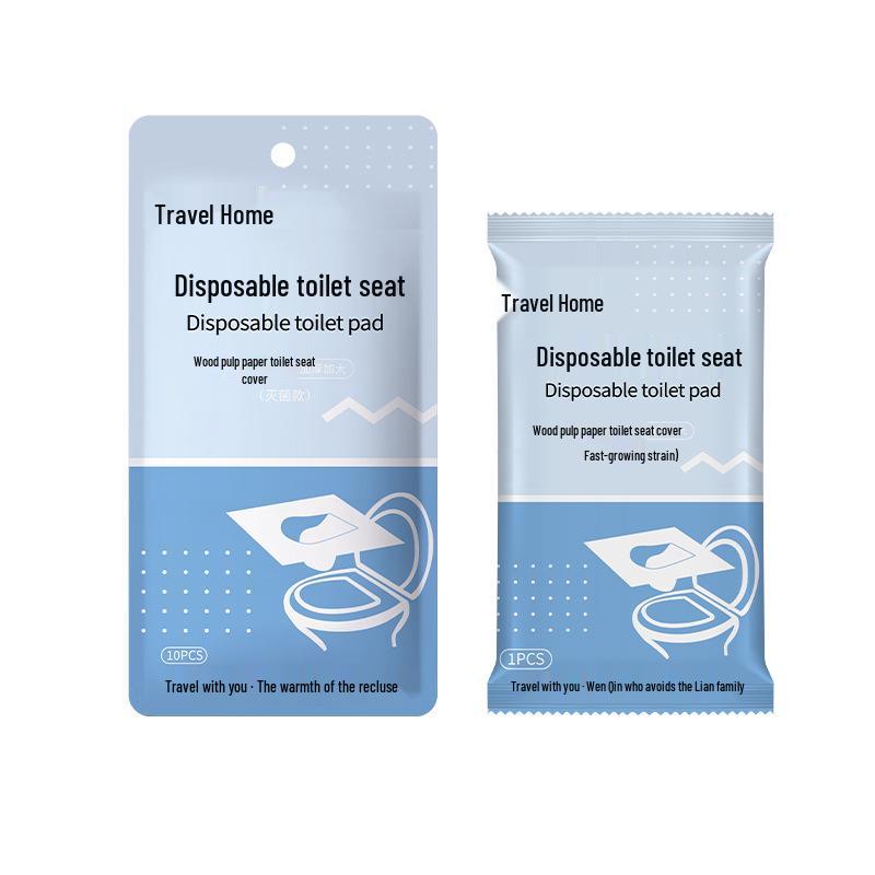 Extra Thick Universal Disposable Toilet Seat Cover for Travel, Hotels, B&Bs, and Postpartum Care