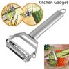 1 ks Nerezový multifunkční škrabka na zeleninu kráječ Julienne škrabka struhadlo na brambory mrkev kuchyňský nástroj