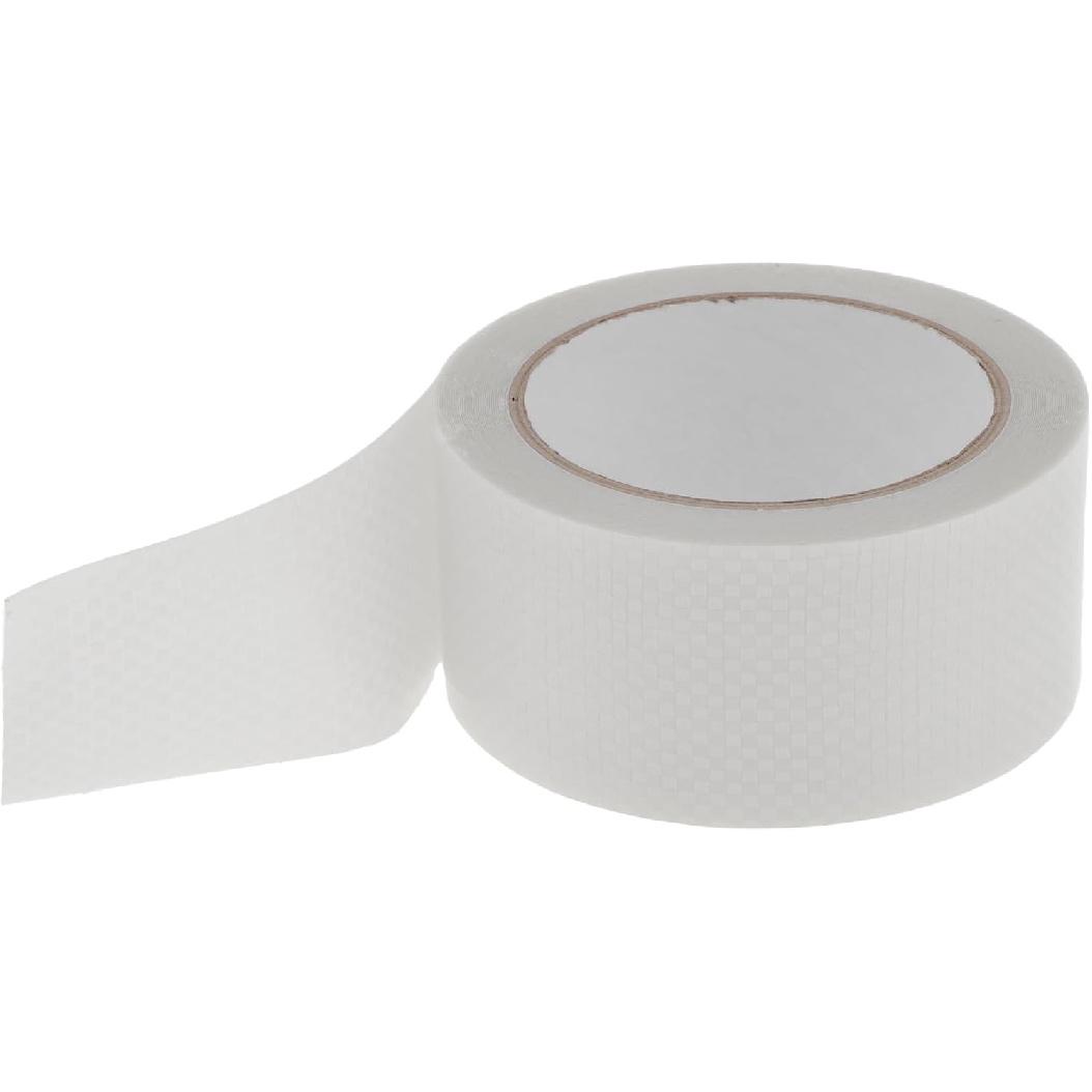 

1 Roll Universal Underbelly Tape Waterproof 32.81ftx1.97 Flex Belly Tape with Permanent Sealing Adhesive for RV Mobile Home, Tear Repair Patch White