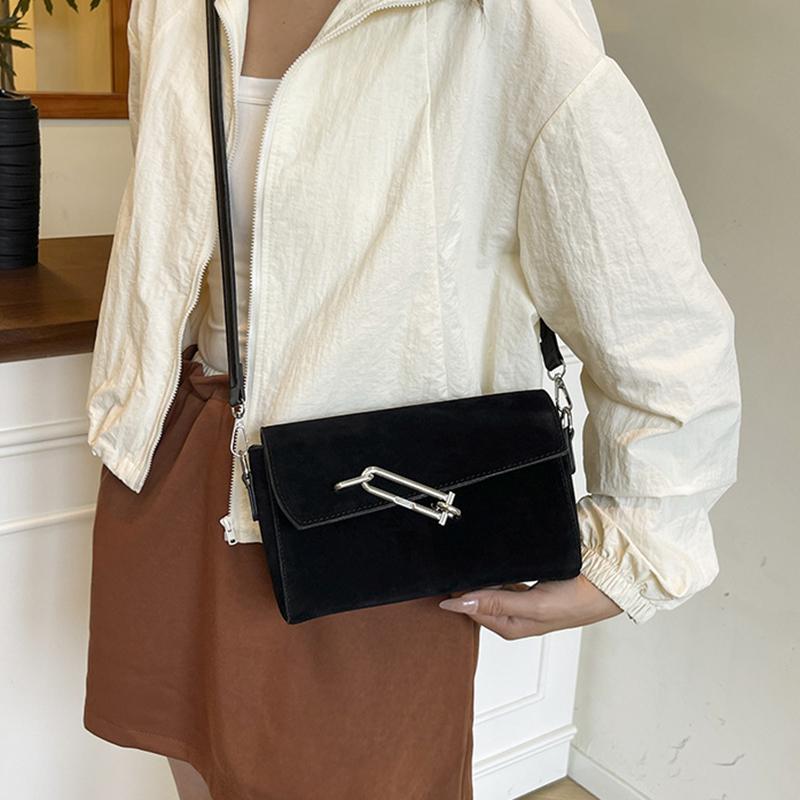 Yogodlns Lässige Umhängetasche für Pendler, Großes Fassungsvermögen, Minimalistische Ledergeldbörse, Damenmode, Kleine Schultertasche