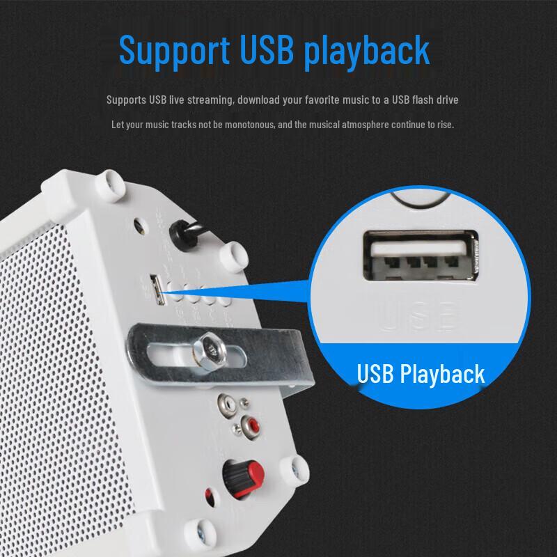 Kankeirr MS-5006 Outdoor Waterproof PA Sound Column CN Plug (adapter Included) (CN Version)