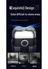 Electric Shaver Charger - Men's Portable Mini Magnetic Razor, Washable Head
