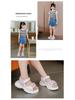 2025 Summer Girls' Sports Open-Toe Soft Sole Sandals for Students and Beach
