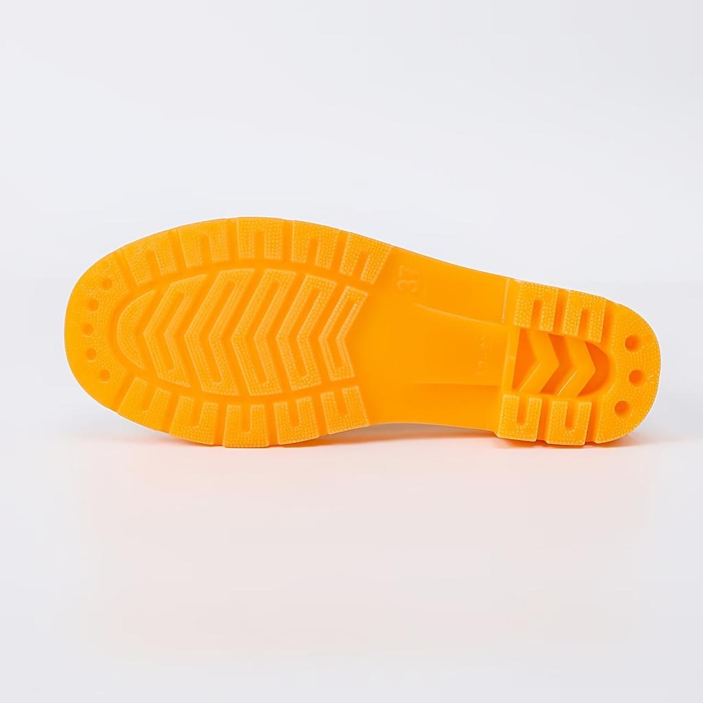 Unisex Stylish Rain Boots for Men and Women, Portable Non-Slip Rain Boots Suitable for Hiking, Outdoor Work, Camping, Gardening, and Water Sports