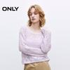 Only Women's 2025 Autumn Soft Loose Boat Neck Knit Sweater