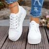 New Style Women's Shoes with Mesh Surface, Breathable and Thick Sole, Casual Single Shoes