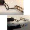 Bicycles Chain Lock, Heavy Duty Anti Theft Bike Chain Lock with 2 Key, Bicycles Chain Lock for Motorcycle Electric Bike