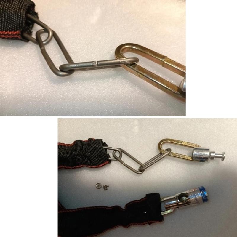 Bicycles Chain Lock, Heavy Duty Anti Theft Bike Chain Lock with 2 Key, Bicycles Chain Lock for Motorcycle Electric Bike