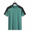Men's Quick-Drying Short-Sleeve T-Shirt, Ice Silk, Elastic, Plus Size, Outdoor Sports, Casual Wear