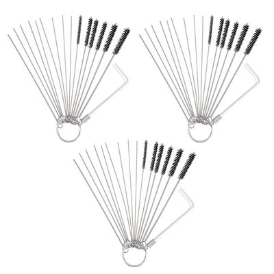 MOACCE 3 סטים קרבורטור 16 חלקים סט כלים 6 מברשות תיל 9 ניקוי