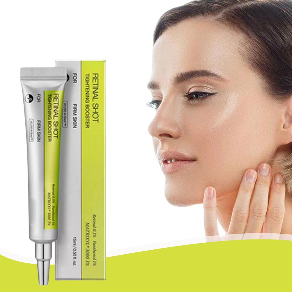 Esencia Hidratante Coreana con Retinol, Crema Exfoliante para Ojos, Rejuvenece, Reduce Poros, Ilumina Cuidado de la Piel menos