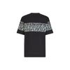 Fendi T-Shirts Men's Black Crew Neck Moderate Straight Fit FAF532ABTSF0QA1