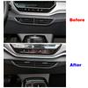 Voor Volkswagen VW ID.4 ID4 2024 2024 2024 Auto Interieur Onderdeel Refit Dashboard Midden AC Luchtuitlaat Ventilatie Roosterafdekking Sierlijst Sticker