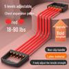 Men's 5-Tube Chest Expander & Shoulder Stretch Fitness Rope