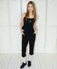 Atiseuteukeompeullegseu Artist Slim Line Sleeveless Top (Black)