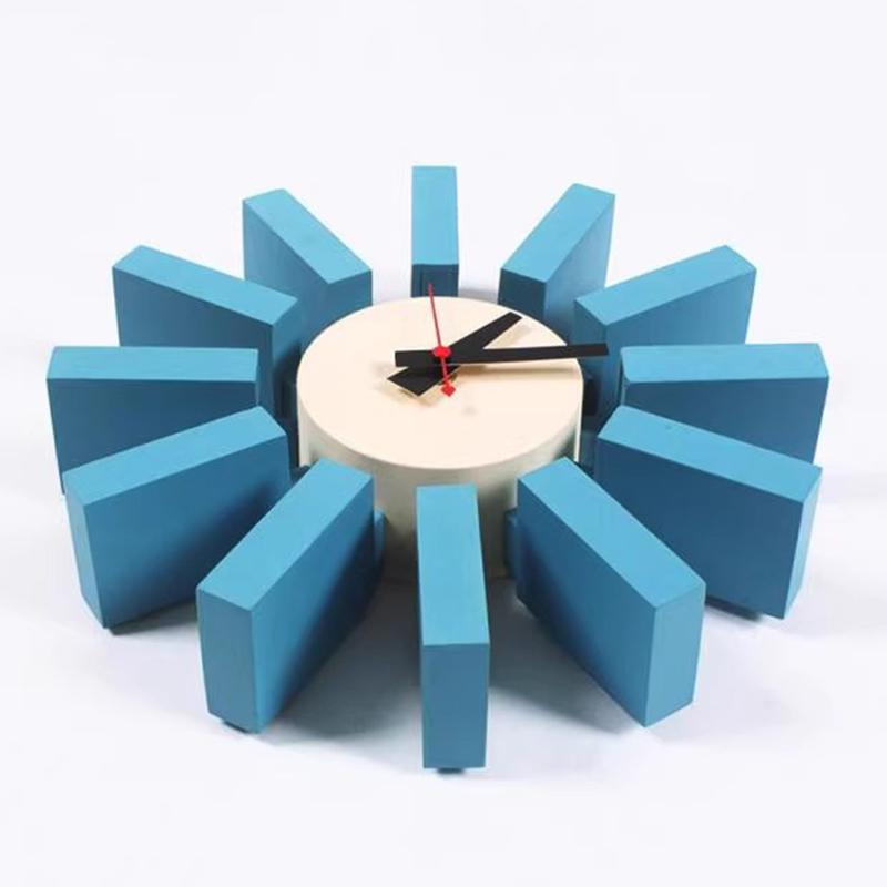 Nordic Wall Clock Modern Silent Living Room Decoration Clocks Creative Large Wood Accessories Wall Clock Interior Design Clocks