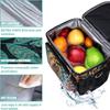 Large Capacity Floral Portable Lunch Bag for Women Men Food Thermal Bag Beach Cooler Picnic Pouch Insulated Tote Travel HandBags
