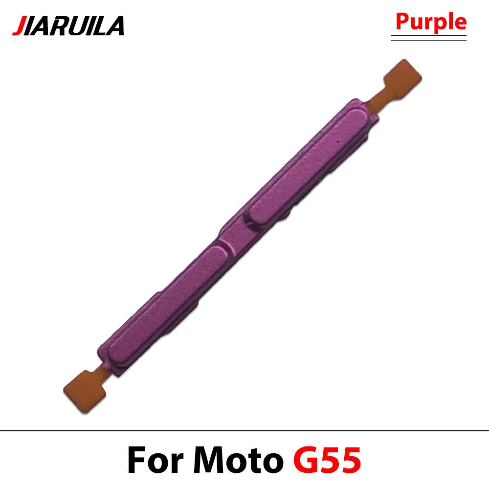 11Pcs , Power Volume Buttons For Moto G11 G11 G16 G81 On OFF Power Volume Up Down Side Keys Replacement Repair Parts