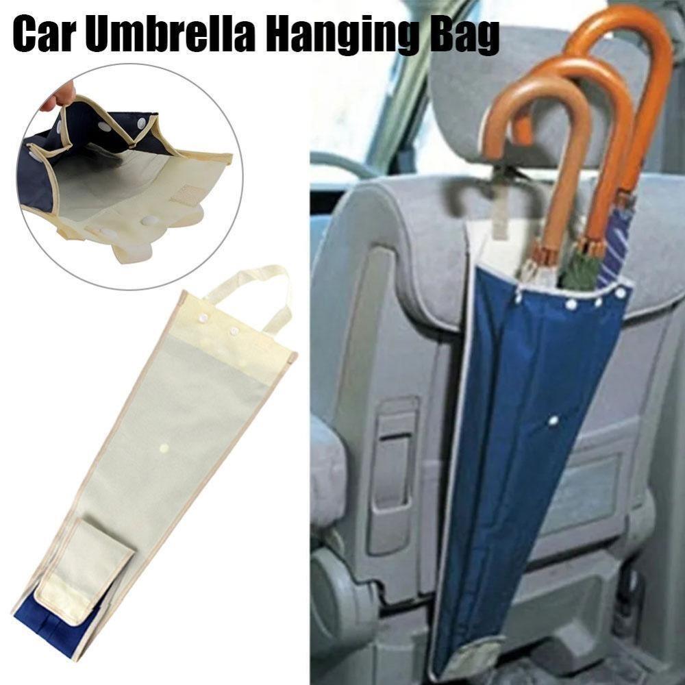 PVC Umbrella Cover Car Wet Rain Storage Bag Portable Sheath Bags