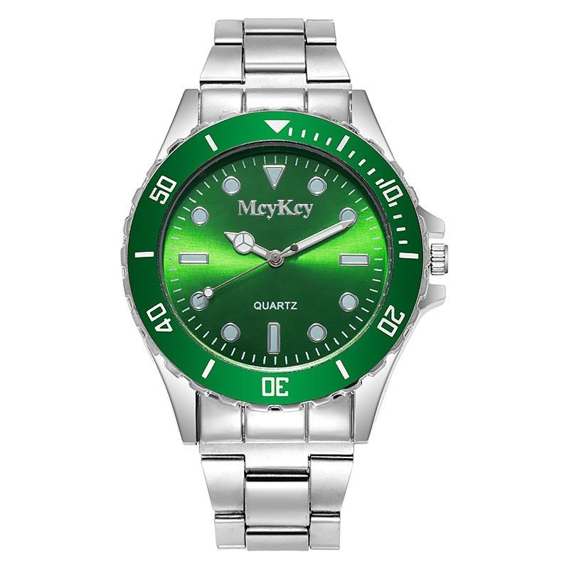 Student Watch Men's Business Luminous Quartz Watch Men's Watch Green Water Ghost Watch