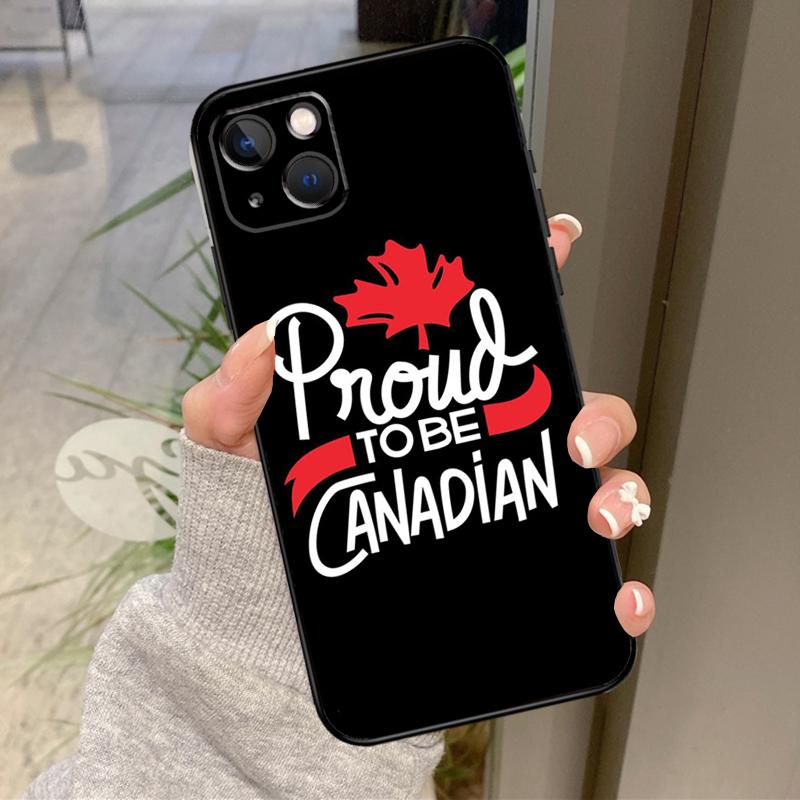 Canada Canadian Flag Case For iPhone 17 Pro Max 15 14 13 12 11 16 Pro Max Plus 12 13 Mini 16e 17 Air Back Cover