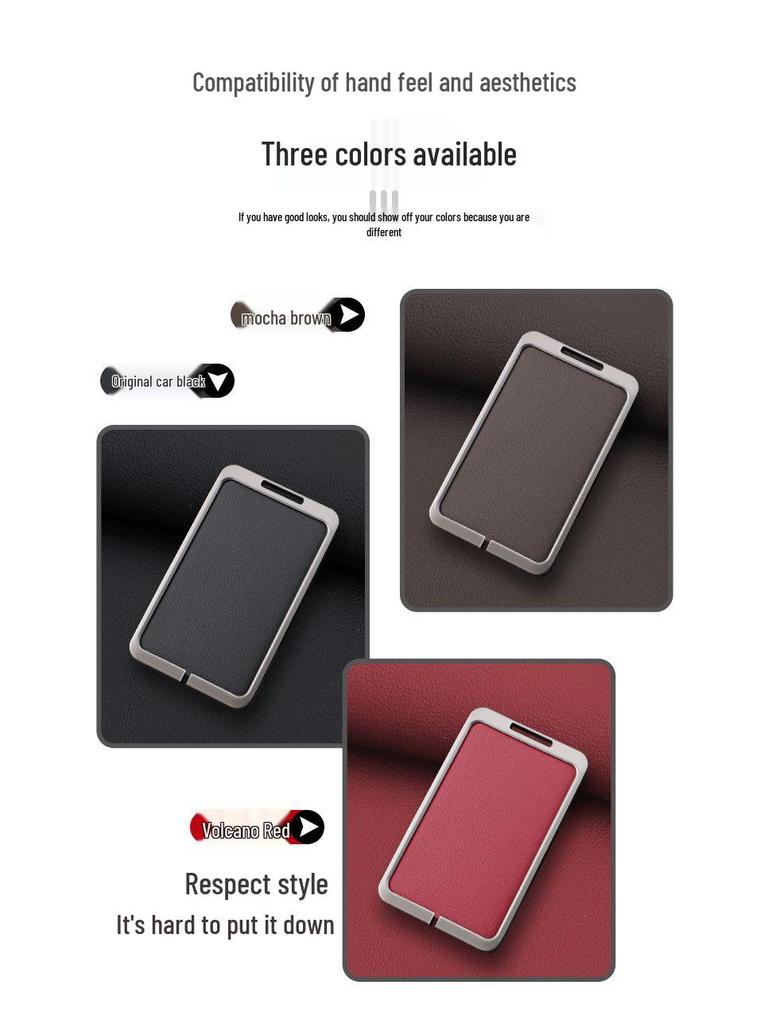 BYD Leopard 5 Key Case for 2023 Navigator Yun Nian Flagship - Men's NFC Card Shell Bumper