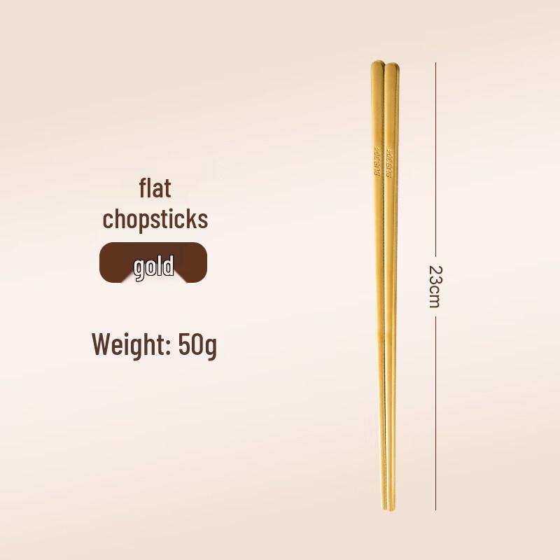 

Biaoxing Korean Style 304 Stainless Steel Chopsticks