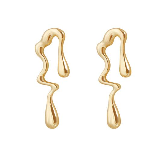 Irregular Choker Earrings Women Alloy Chunky Choker Special Shape Punk Necklace Earrings Gift for Wife Girlfriend Party Hip Hop Accessories