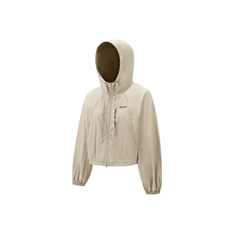 Zauo Women s Casual Sun Protection Hooded Jacket