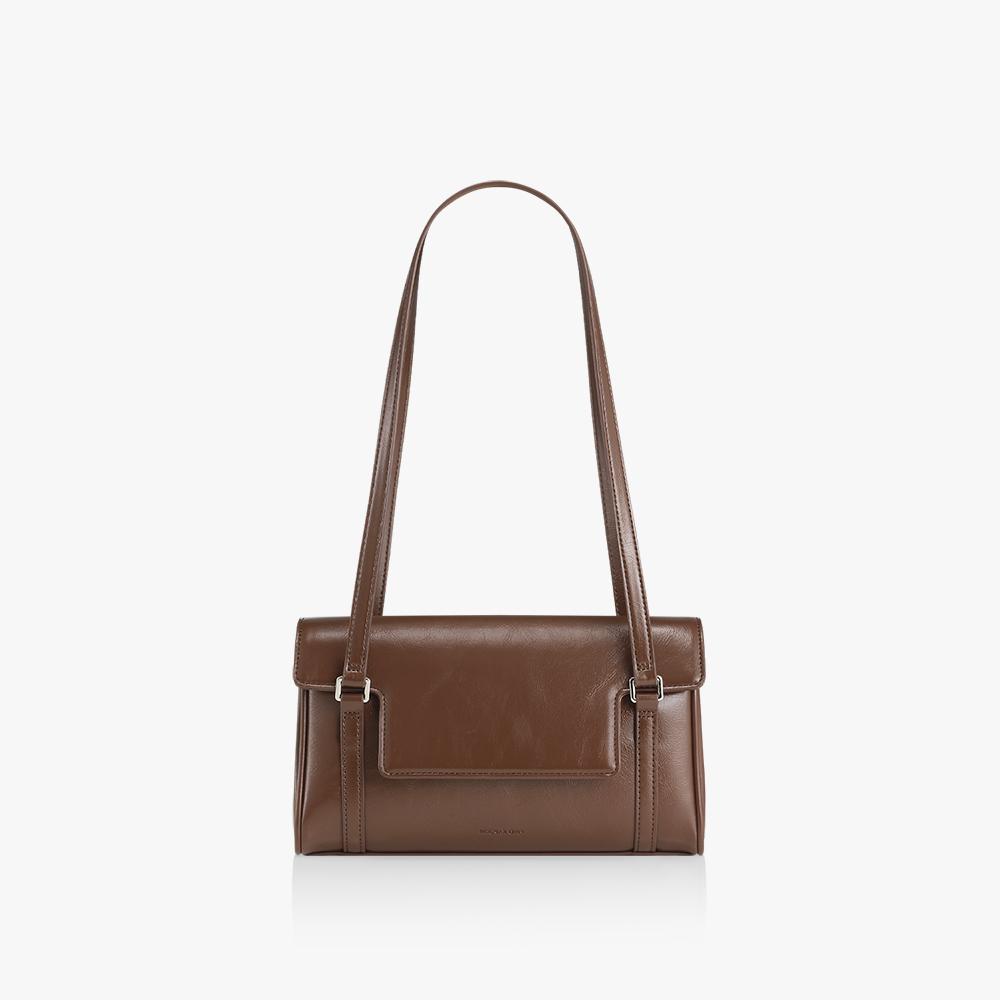 

FIND KAPOOR Marti Bag S 23 Мятый Темно-Коричневый