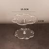 Acrylic Trapezoidal Display Stands Cosmetics Storage Rack Handmade Jewelry Decoration Table Ice Cream Cone High and Low Racks