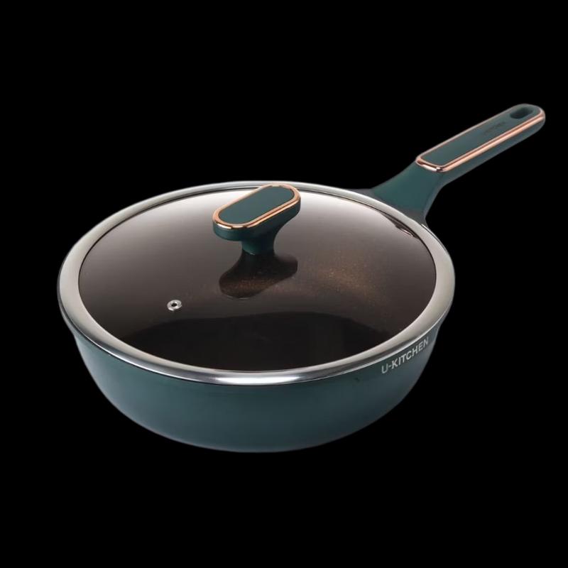 UKITCHEN Deep Non-stick Frying & Stir-fry Pan