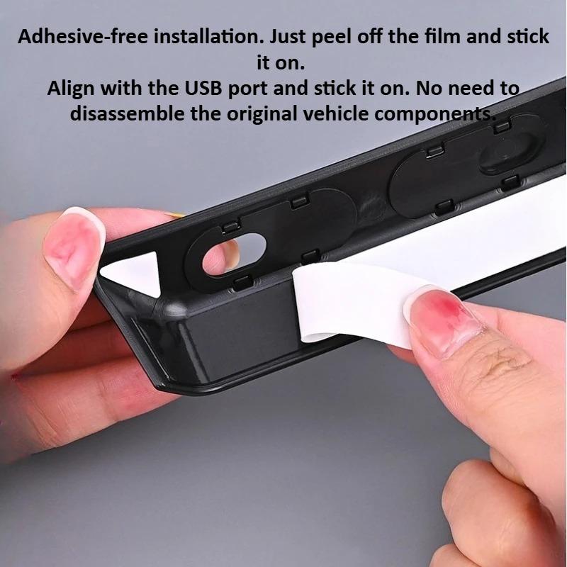 for New Tesla Juniper 2026 Accessories Rear Air Outlet Protector Cover USB Anti-dust Cover Model 3 Highland Model Y Launch 2025