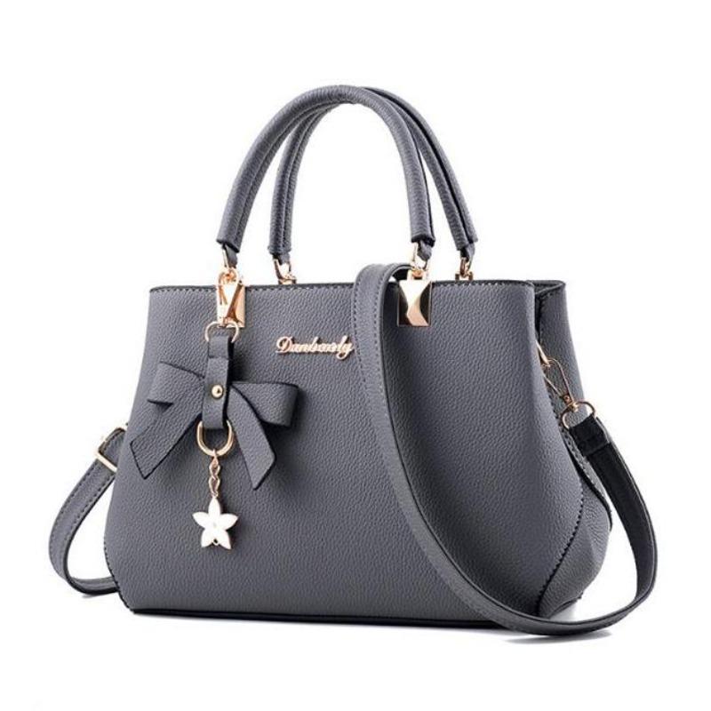 Fashion Large Capacity Women Shoulder Bag Bowknot Crossbody Handbags