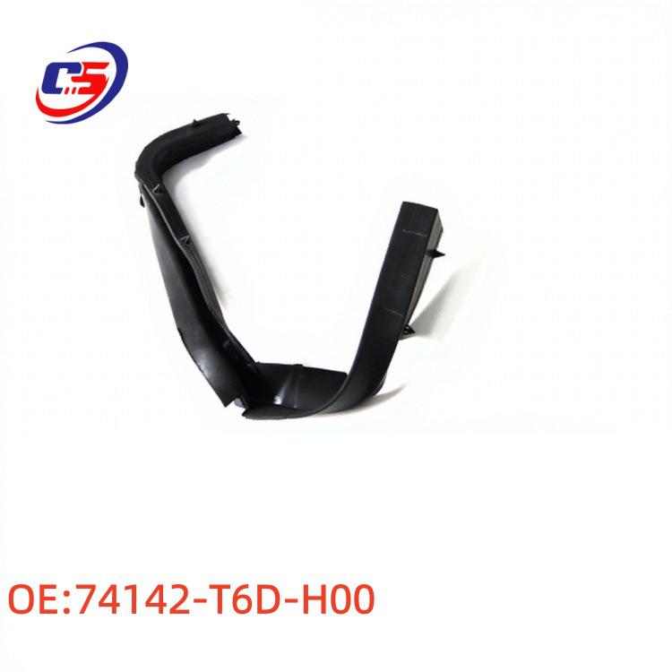 Hood Rubber Seal for 2015 Honda Odyssey (Part No. 74142-T6D-H00) 74142-T6D-H00