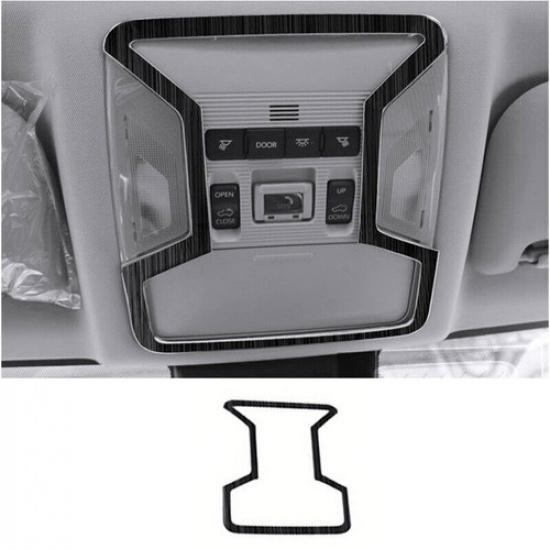 Fit For Toyota RAV4 - Black Titanium Front Reading Light Cover Trim 1PCS