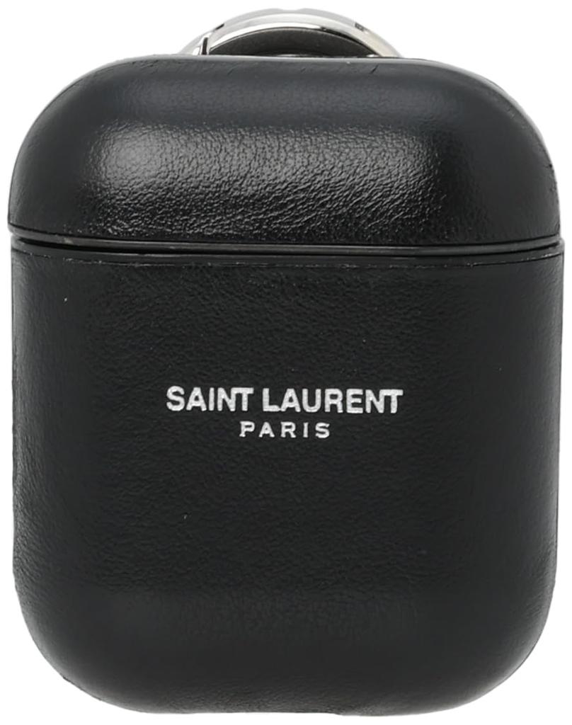 Saint Laurent AirPods Case, NERO MATT, 635648 0O7TN, Small Accessory Case [Parallel Import]