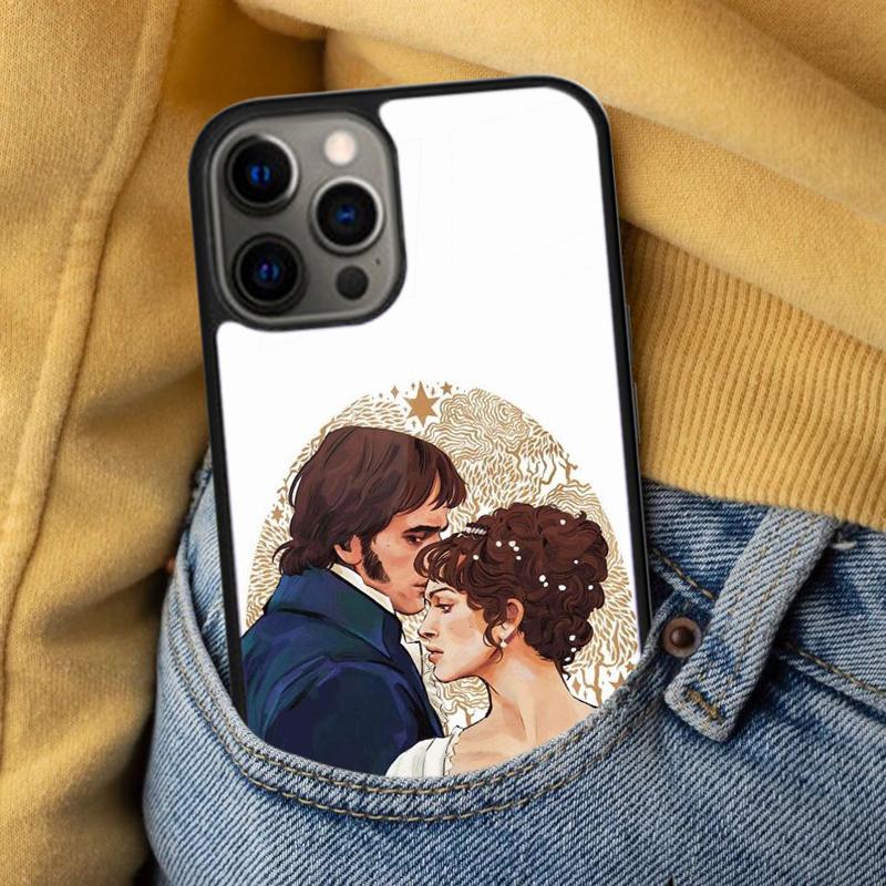 Pride And Prejudice Jane Austen Soft Phone Case for iPhone 17 Air 16e Pro Max 15 Pro 13 14 Plus 11 12 MagSafe Magnetic Coque