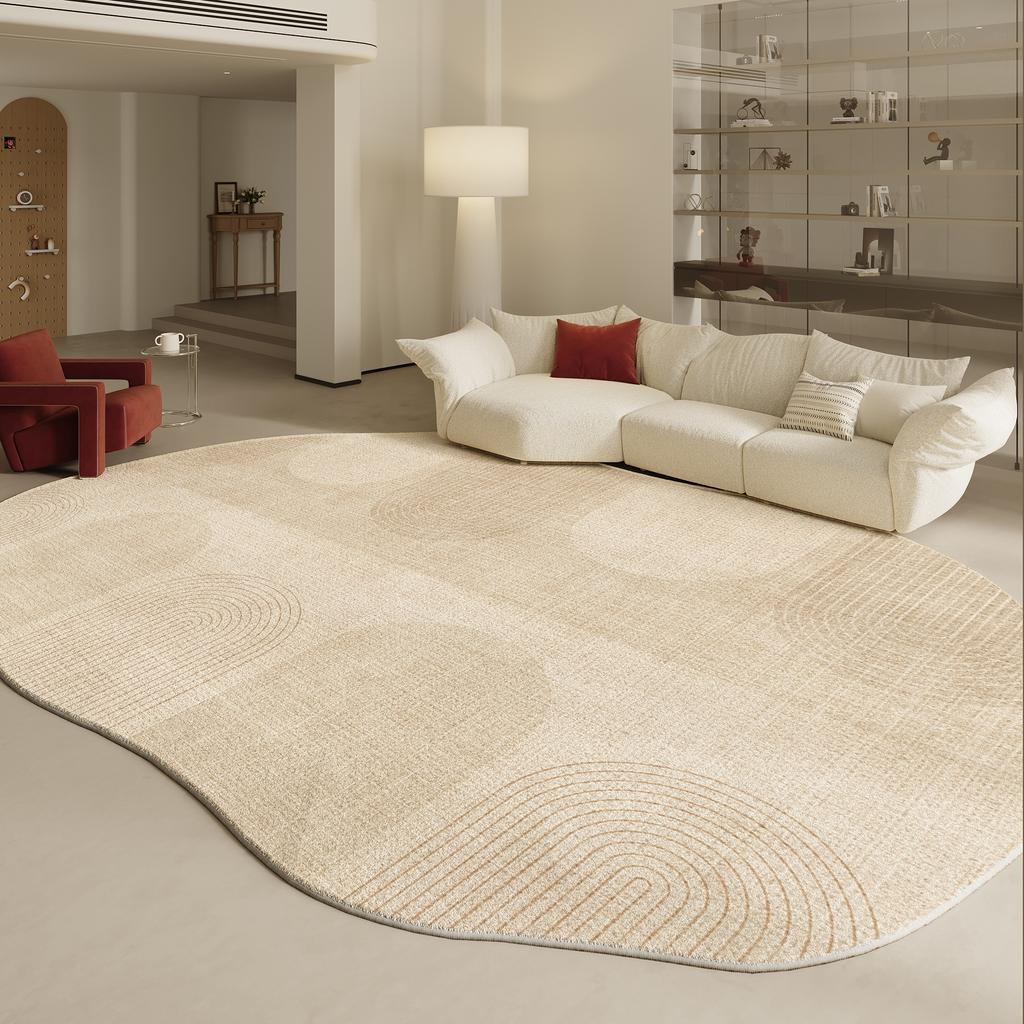 Irregular Shapes Living Room Decoration Carpet Modern Style Rugs for Bedroom Home Thicken Plush Rug Fluffy Soft Lounge Floor Mat