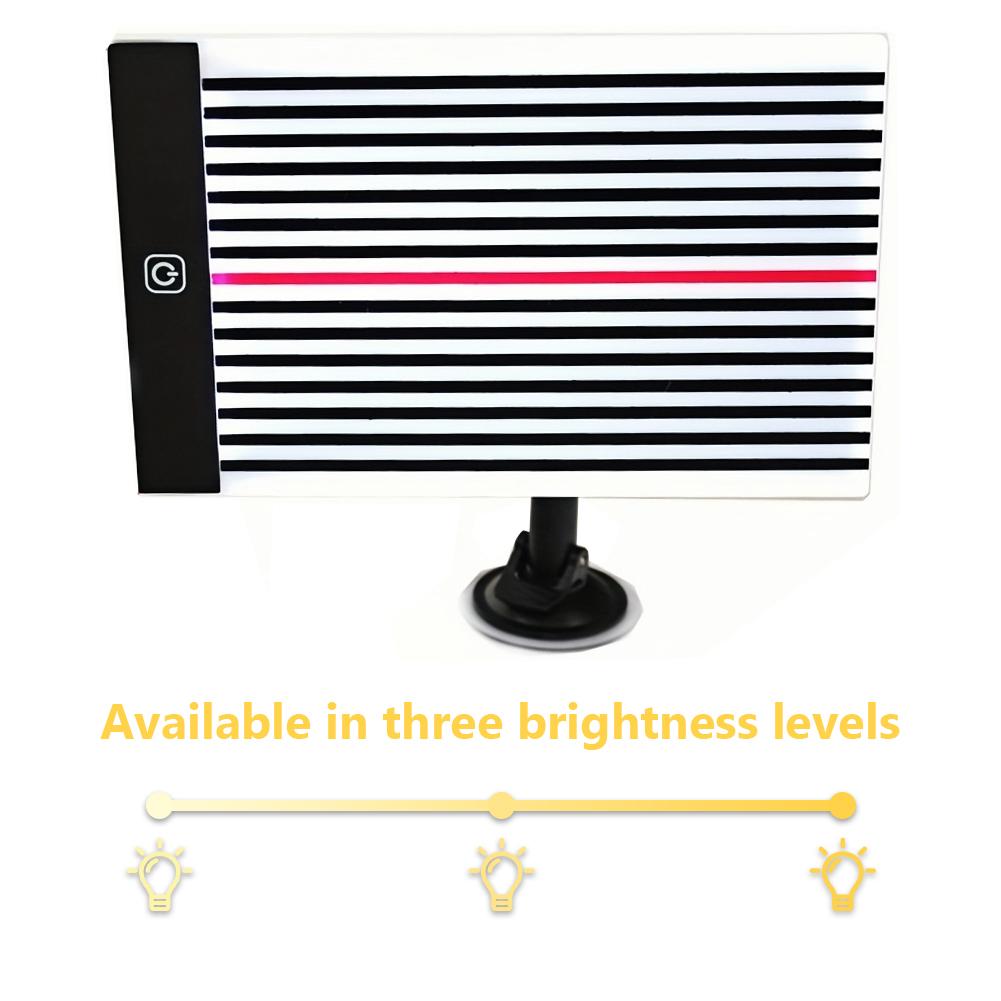 LED Reflector Line Board Light Car Body Dent Detector Paintless Dent Removal Checking Line Board Light for Car Depression Repair