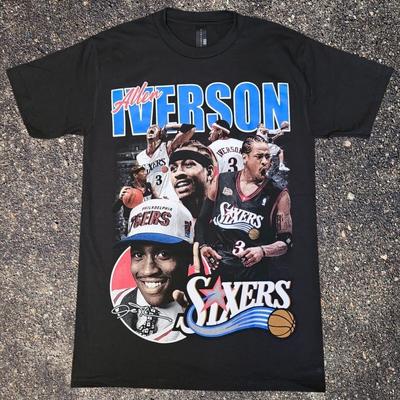 Allen Iverson Basketball Graphic T-shirt Small-XXL Unisex T-Shirt