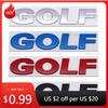 For VW VOLKSWAGEN 2026 New 3D Metal Rear Trunk Emblem Decal Car Stickers For Volkswagen VW Golf Badge MK4 MK5 MK6 MK7 MK8 Golf 5