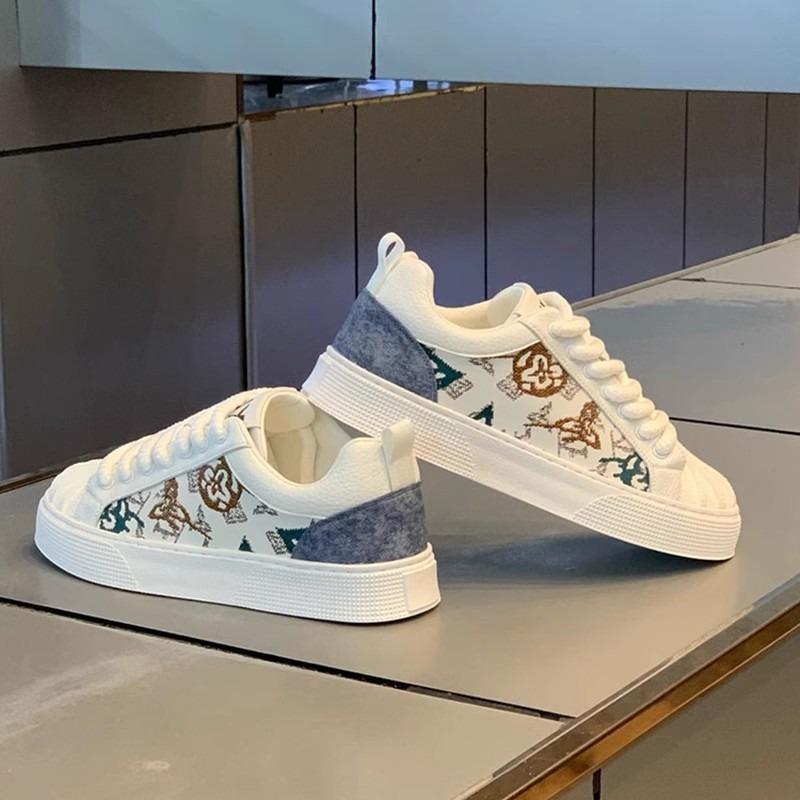 Shell Head Men's Shoes Summer Casual Student Versatile Flat Baseplate Shoes Trendy Brand Senior Sense of Sports