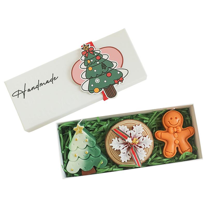 Handmade Christmas Scented Candle Gift Box