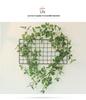 Luxurious Staircase Decor: Bionic Green Rose Vines & Leaves