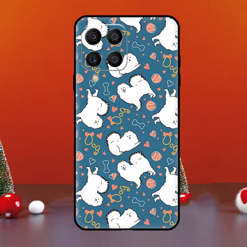 

Japanese Spitz Dog For Samsung Galaxy M52 M32 M12 M11 M21 M31 M13 M33 M35 M53 M55 M15 M14 M34 M54 M06 M16 Case Samsung M33