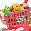 Children's Play Set 18.50'' Multifunctional Supermarket Trolley Handcart Toy for Kids
