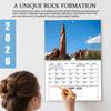 2026 Nature's D*ck Pics Calendar – Funny Gag Gift for Adults, White Elephant, and Dirty Santa Gift Idea, 12-Month Wall Calendar with Fun Rock
