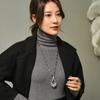 Water Drop Crystal Sweater Chain Long Necklace Versatile Sweater Chain Baroque Necklace Accessories